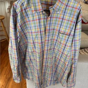 Men's Multicolor Plaid Shirt